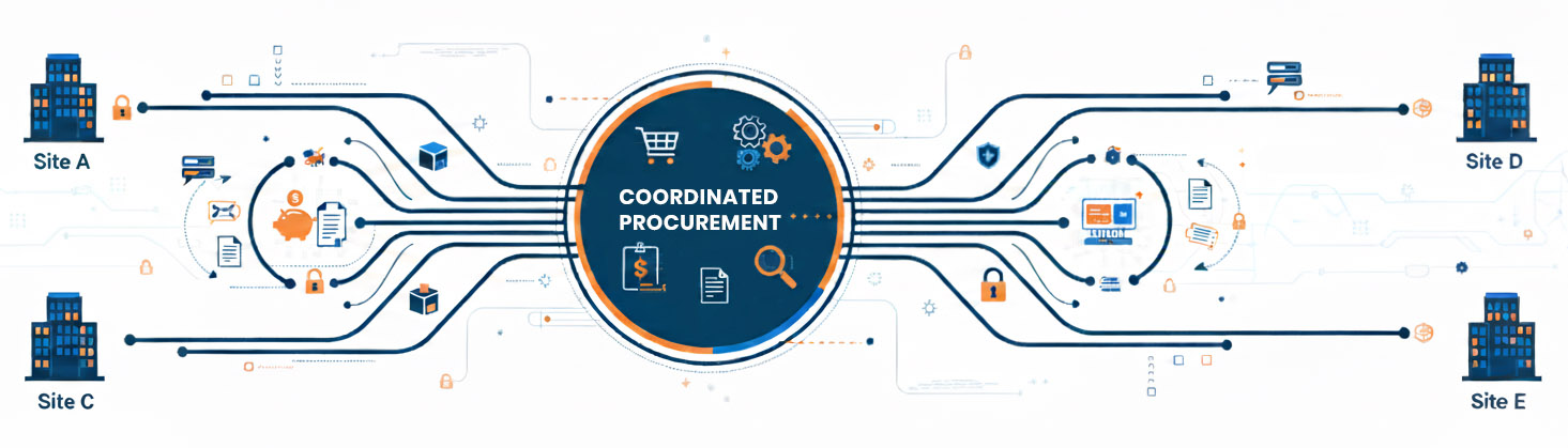 Organisation d'achats multi-marchés